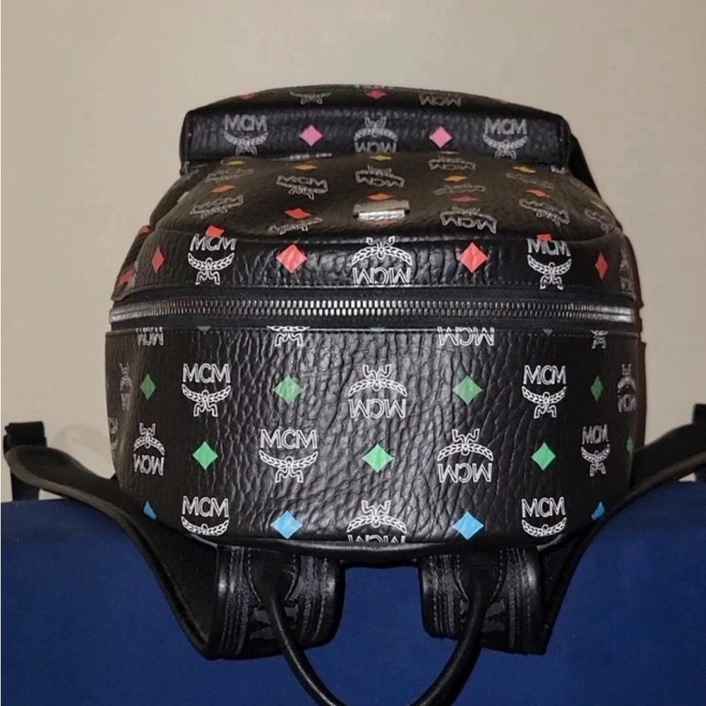 Mcm Black Multicolor Backpack - image 3